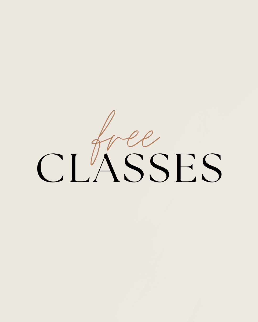 Free Classes