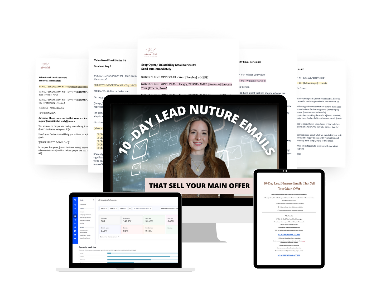 10-Day Lead Nurture Emails That Sell Your Main Offer