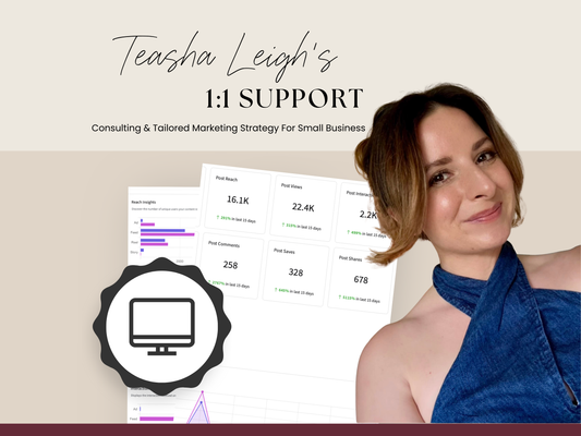 1:1 Consulting Support